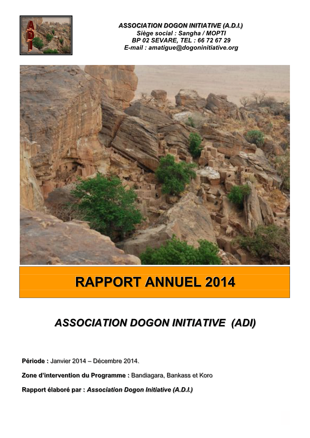 ADI Rapport D'activitees 2014-J3