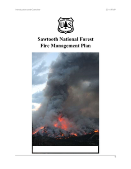 Sawtooth National Forest Fire Management Plan