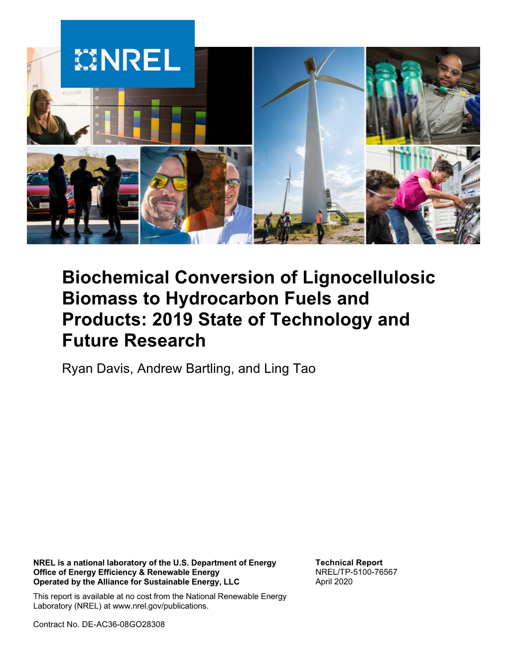 Biochemical Conversion of Lignocellulosic Biomass To