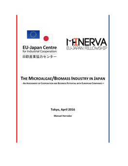 Microalgae As Future Business Model of Circular Economy in Japan