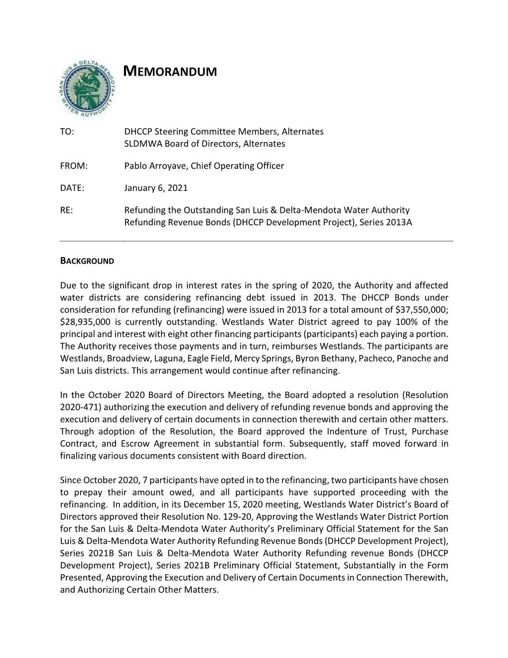 2021-01-06 BOD Memo