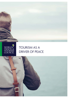 Tourism As a Driver of Peace Contents 1