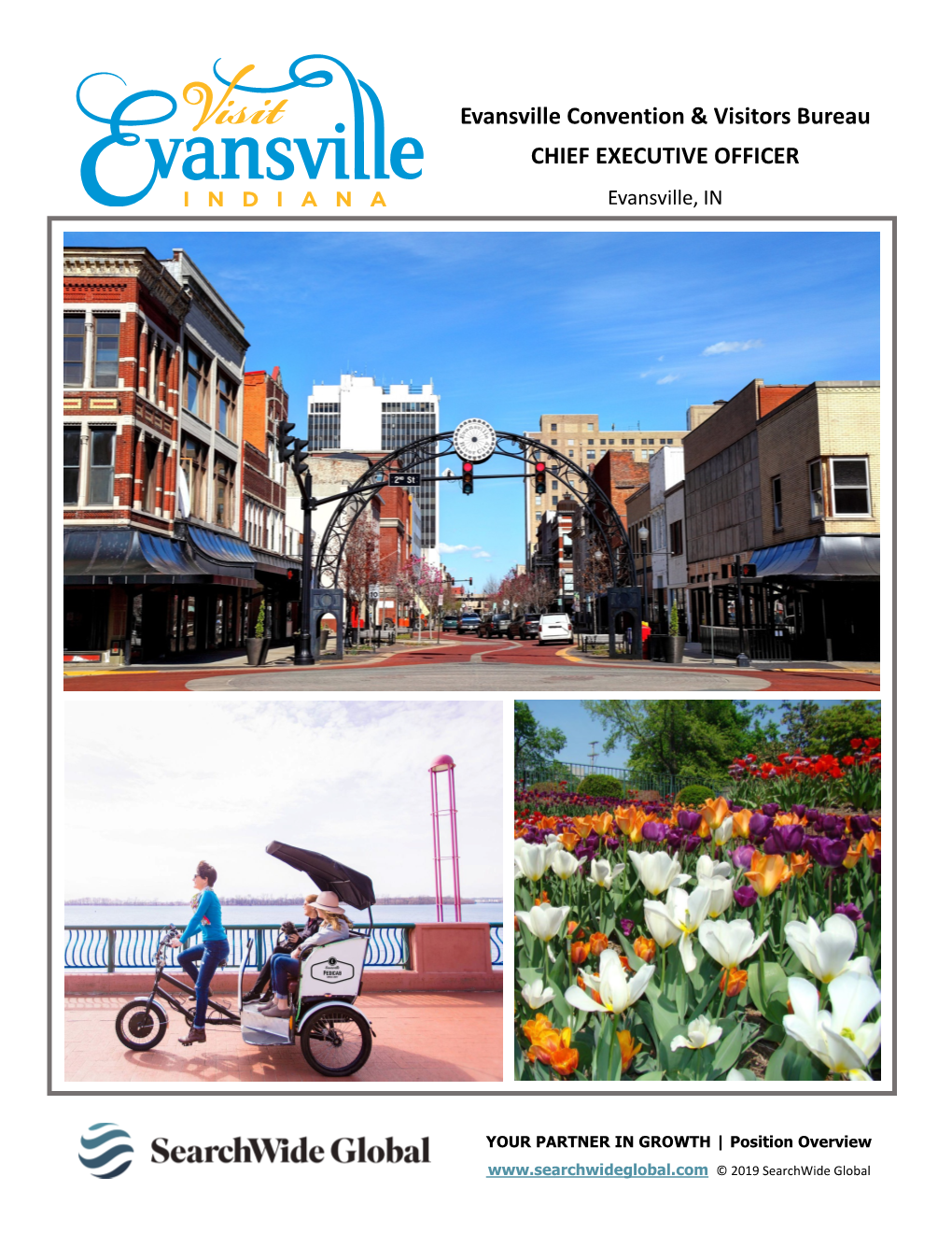 Evansville Convention & Visitors Bureau CHIEF EXECUTIVE OFFICER