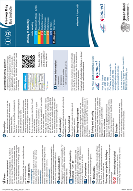 Hervey Bay Bus Timetable