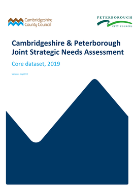 Cambridgeshire & Peterborough Joint Strategic Needs Assessment