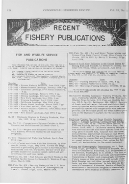 Fishery Publications