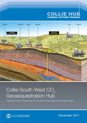 Collie-South West CO Geosequestration