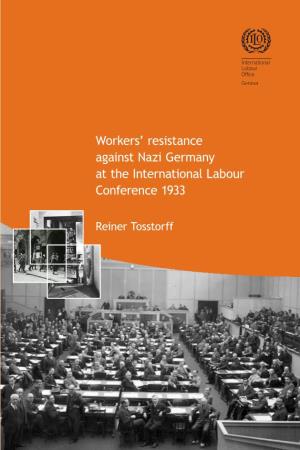 Workers' Resistance Against Nazi Germany at the International