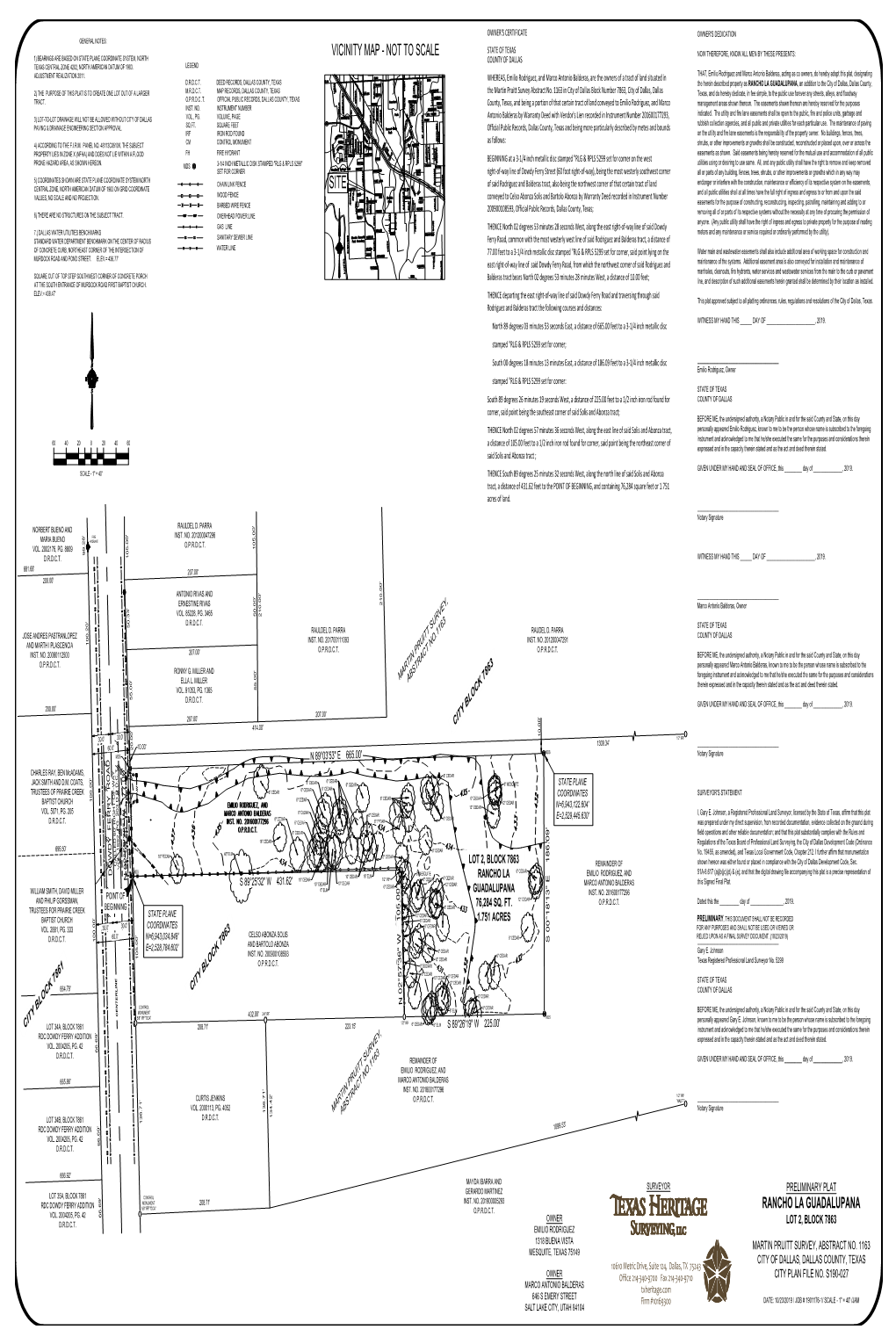 Vicinity Map - Not to Scale 10