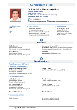 Curriculum Vitae