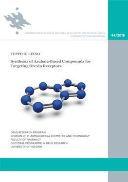 Synthesis of Azulene-Based Compounds for Targeting Orexin Receptors 44/2018