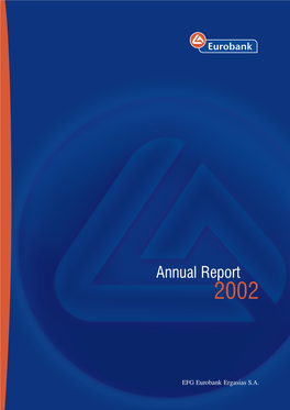 EFG Eurobank Ergasias S.A. Annual Report 2002
