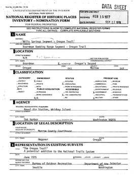 Iclassifi Cation Hlocation of Legal Description