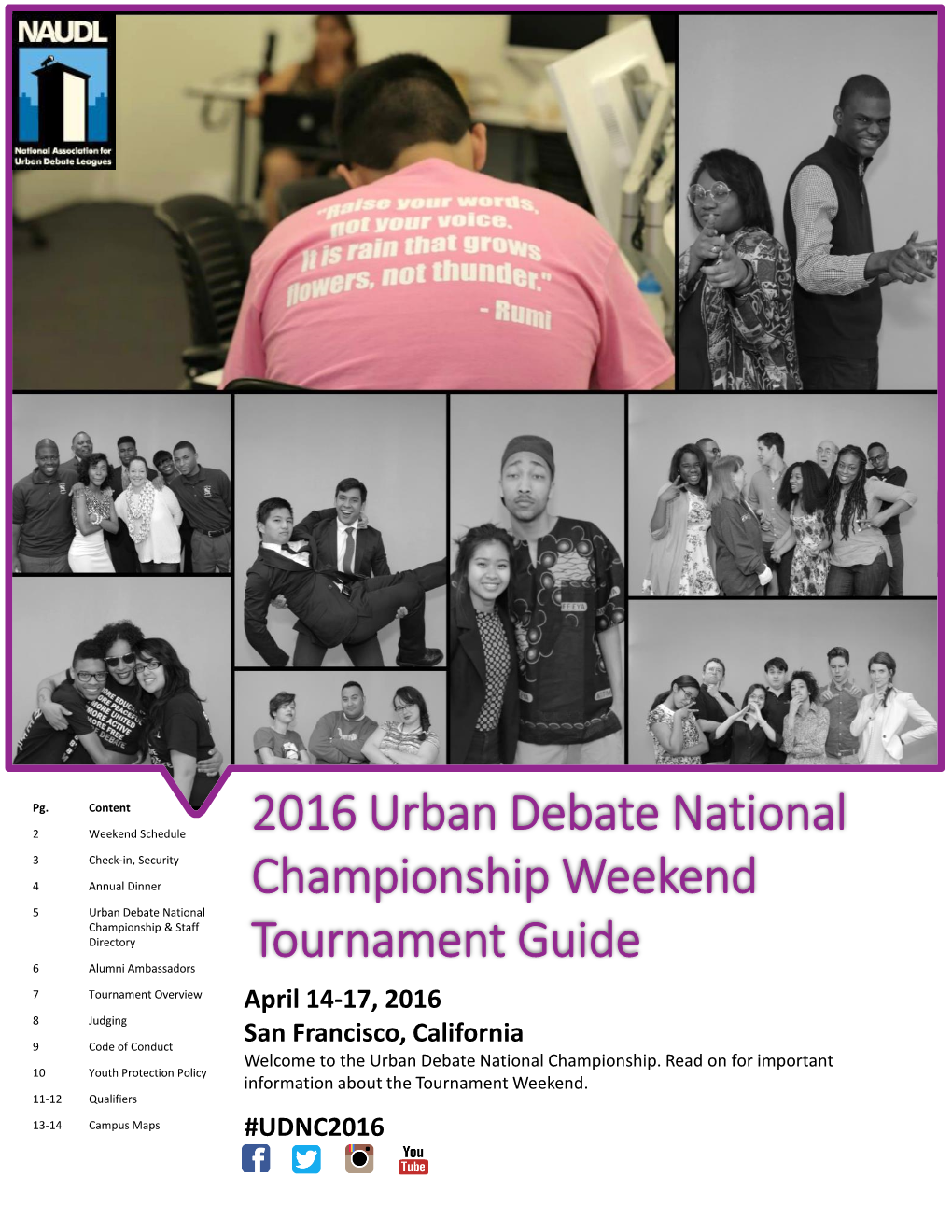 2016 Urban Debate National Championship Weekend