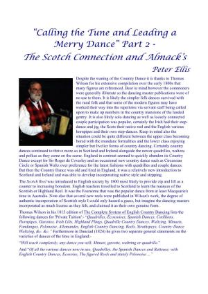 The Scotch Connection and Almack's Dance Assembly