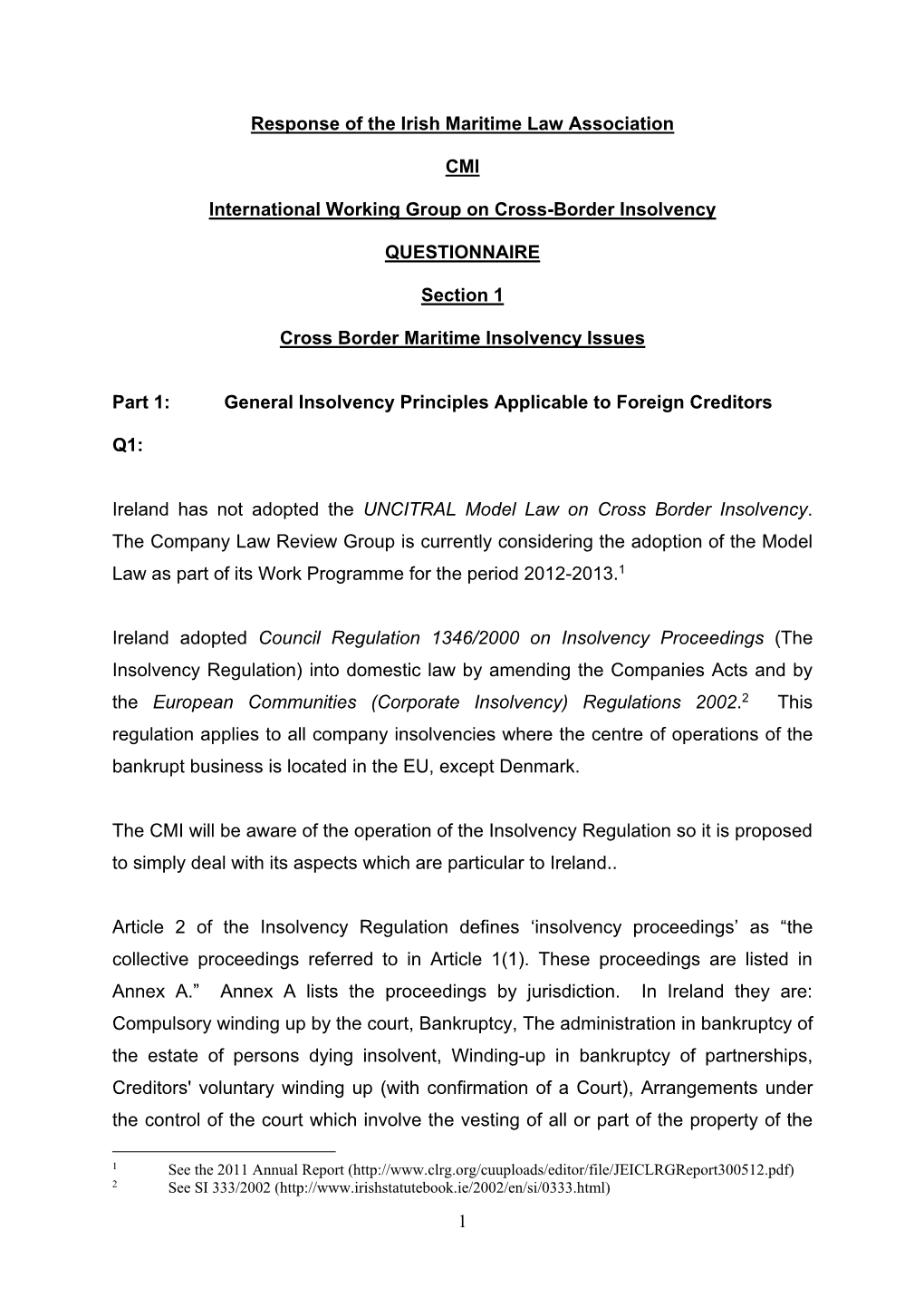 Irish MLA Cross Border Insolvency .Pdf