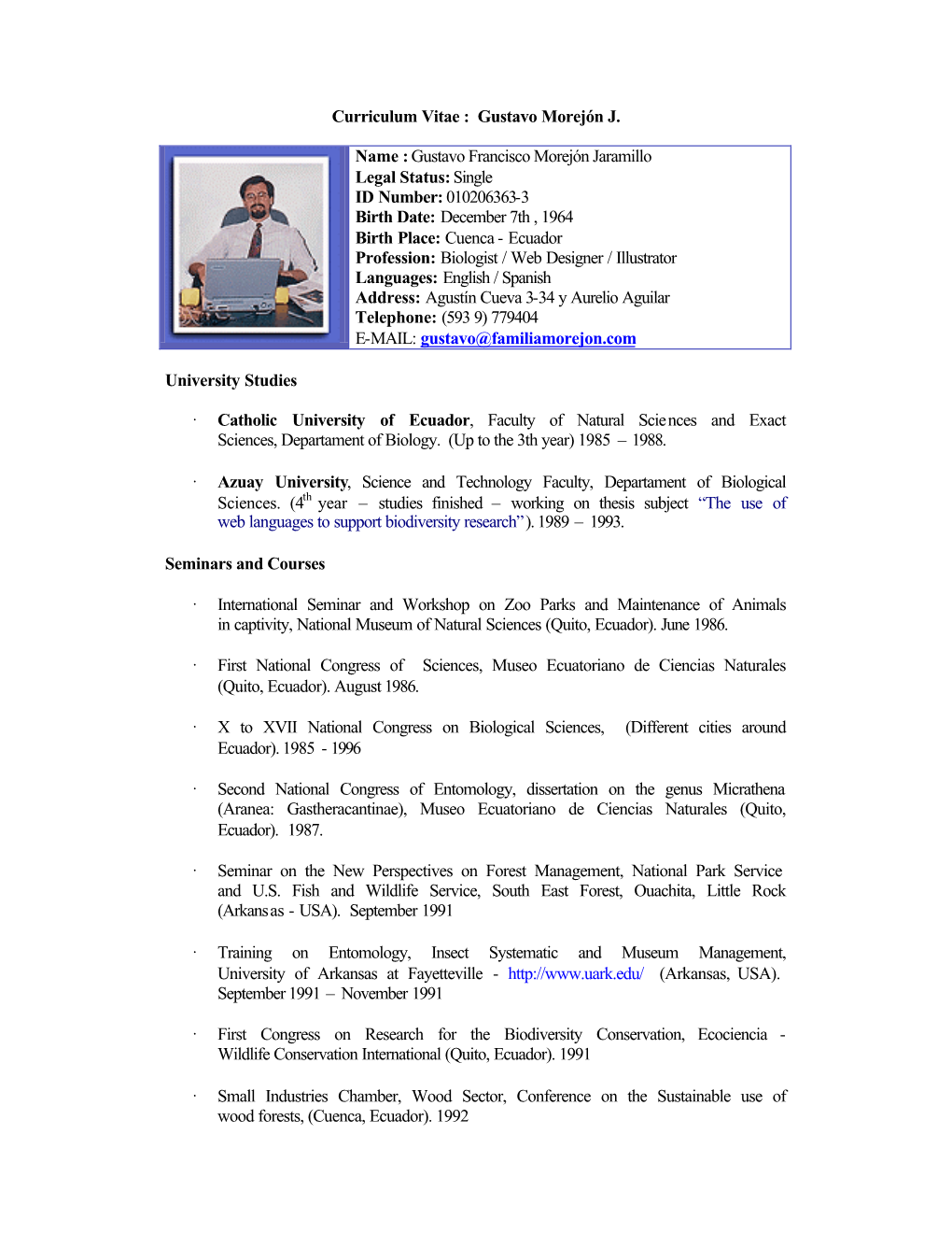 CV/Resume (PDF)