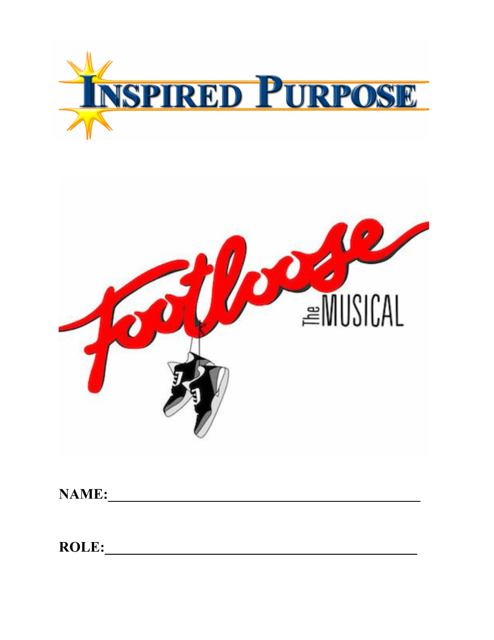 FOOTLOOSE MUSICAL NUMBERS Act 1