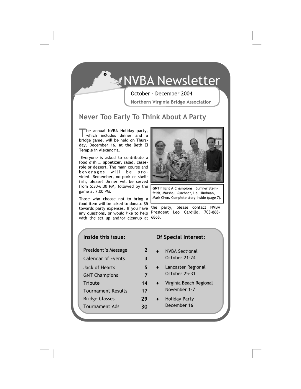 NVBA Newsletter Oct-Dec
