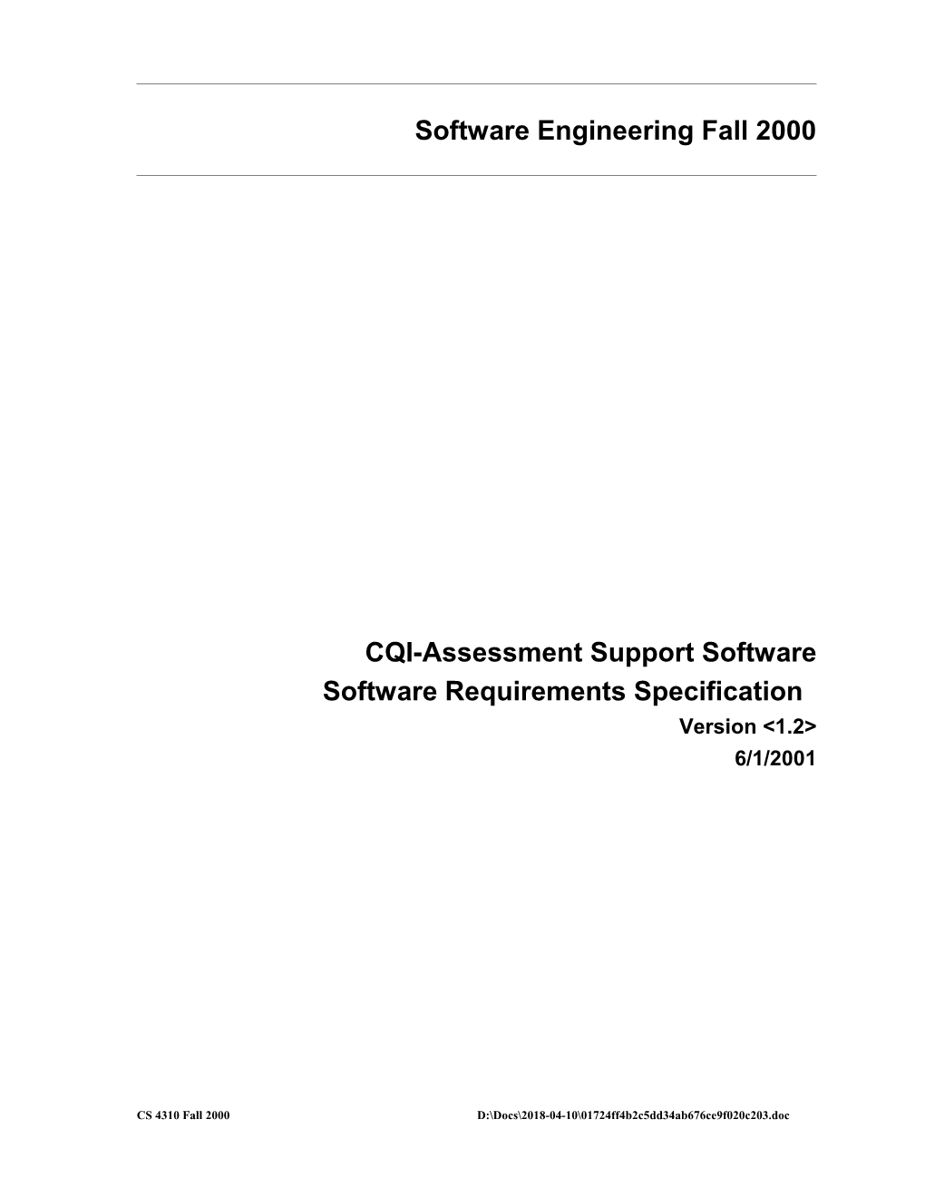 Software Requirements Specification s7