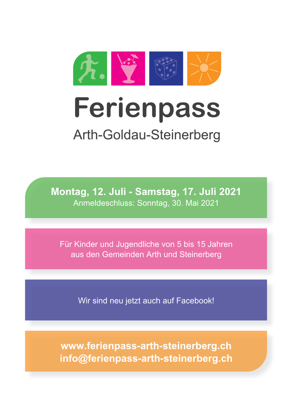 Ferienpass Heft