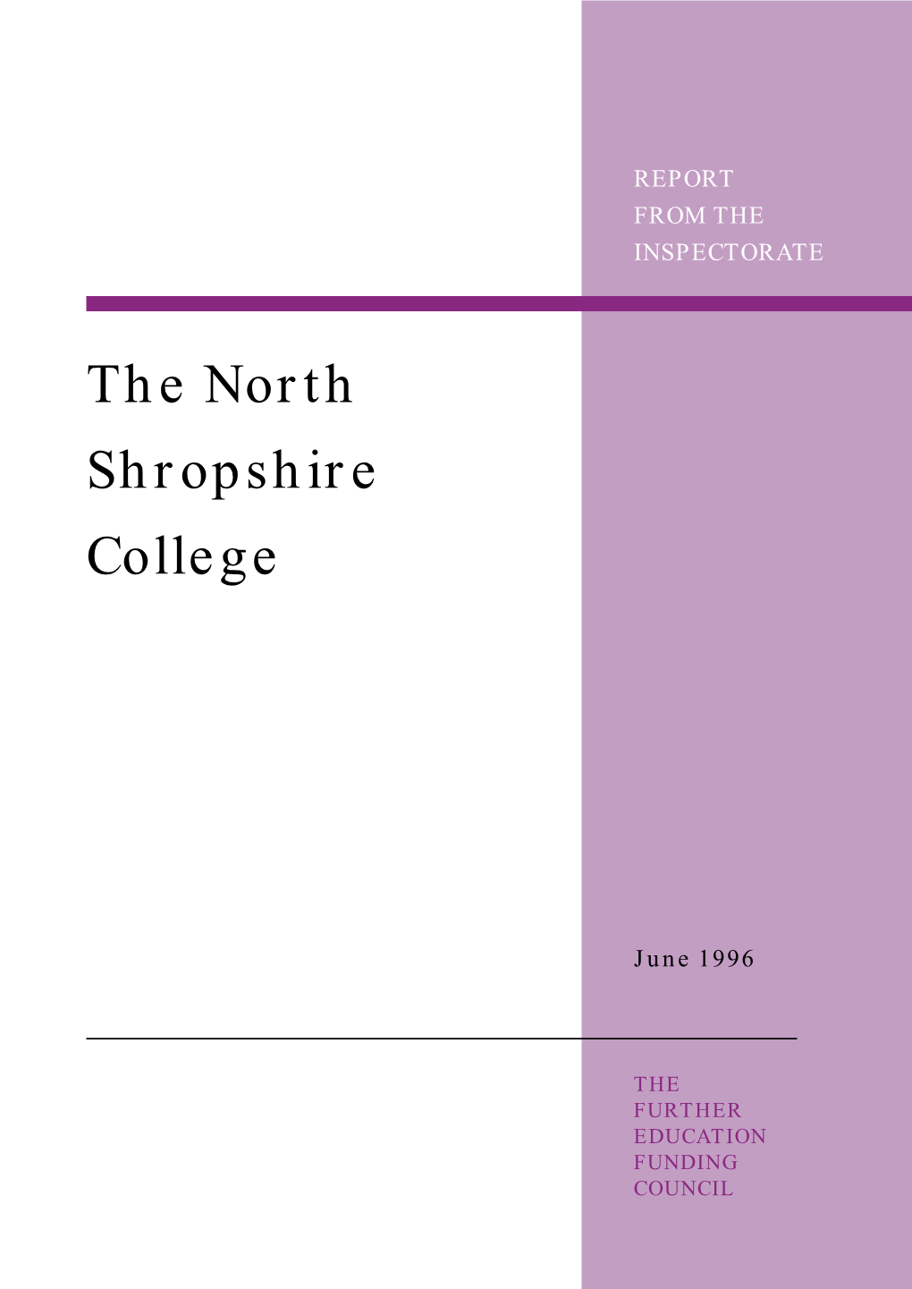 The North Shropshire College