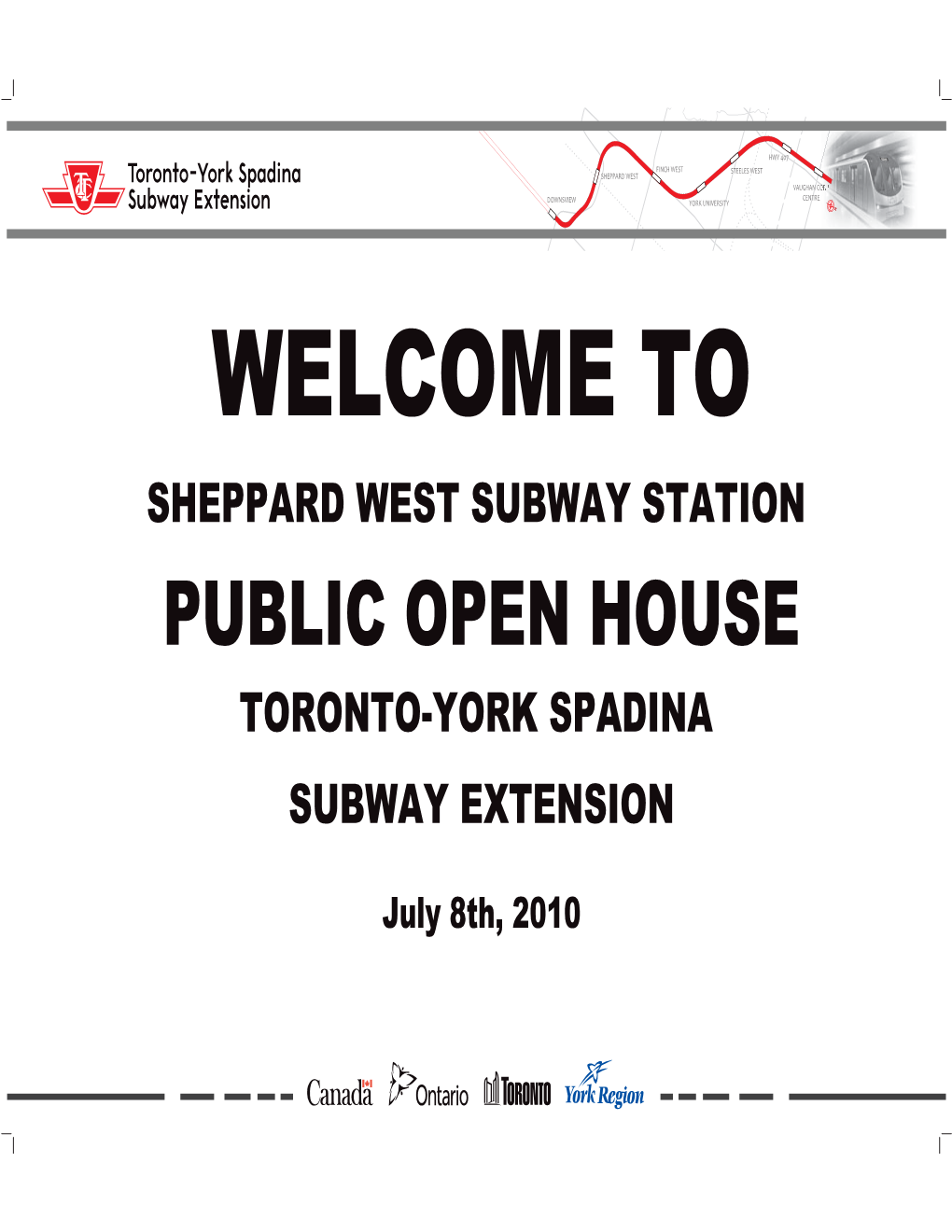 Sheppard West Display Board