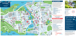 Visit Tampere Tourist Map 2021