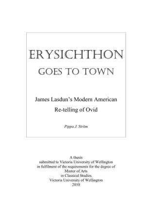 Erysichthon Goes to Town