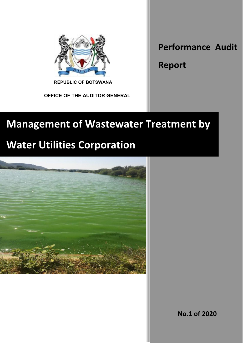 Management of Wastewater Treatment by Water Utilities