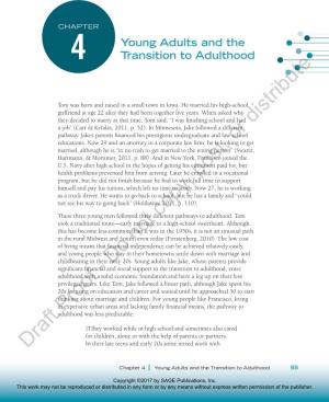 Young Adults and the Transition to Adulthood 55
