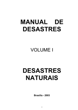 Desastres Naturais