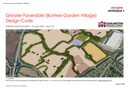 Greater Faverdale (Burtree Garden Village) Design Code
