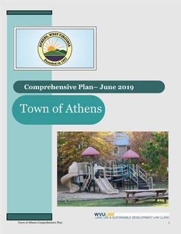 Town of Athens Comprehensive Plan 1 Table of Contents