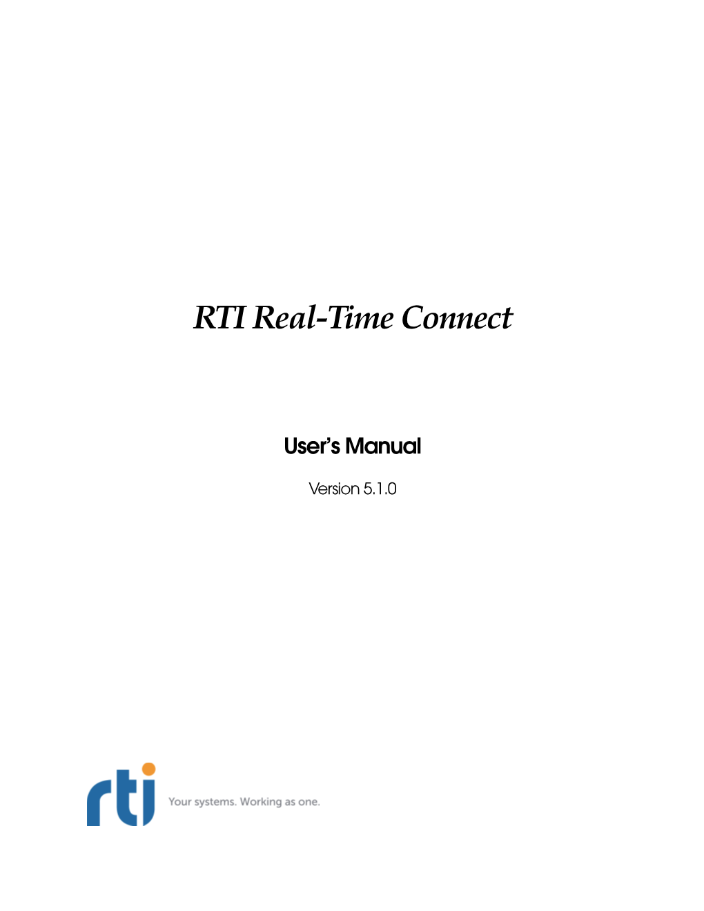 RTI Real-Time Connect