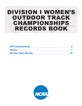 Division I Women's Outdoor Track Championships