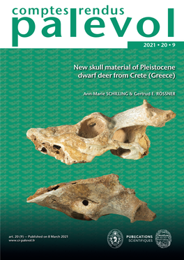 New Skull Material of Pleistocene Dwarf Deer from Crete (Greece)