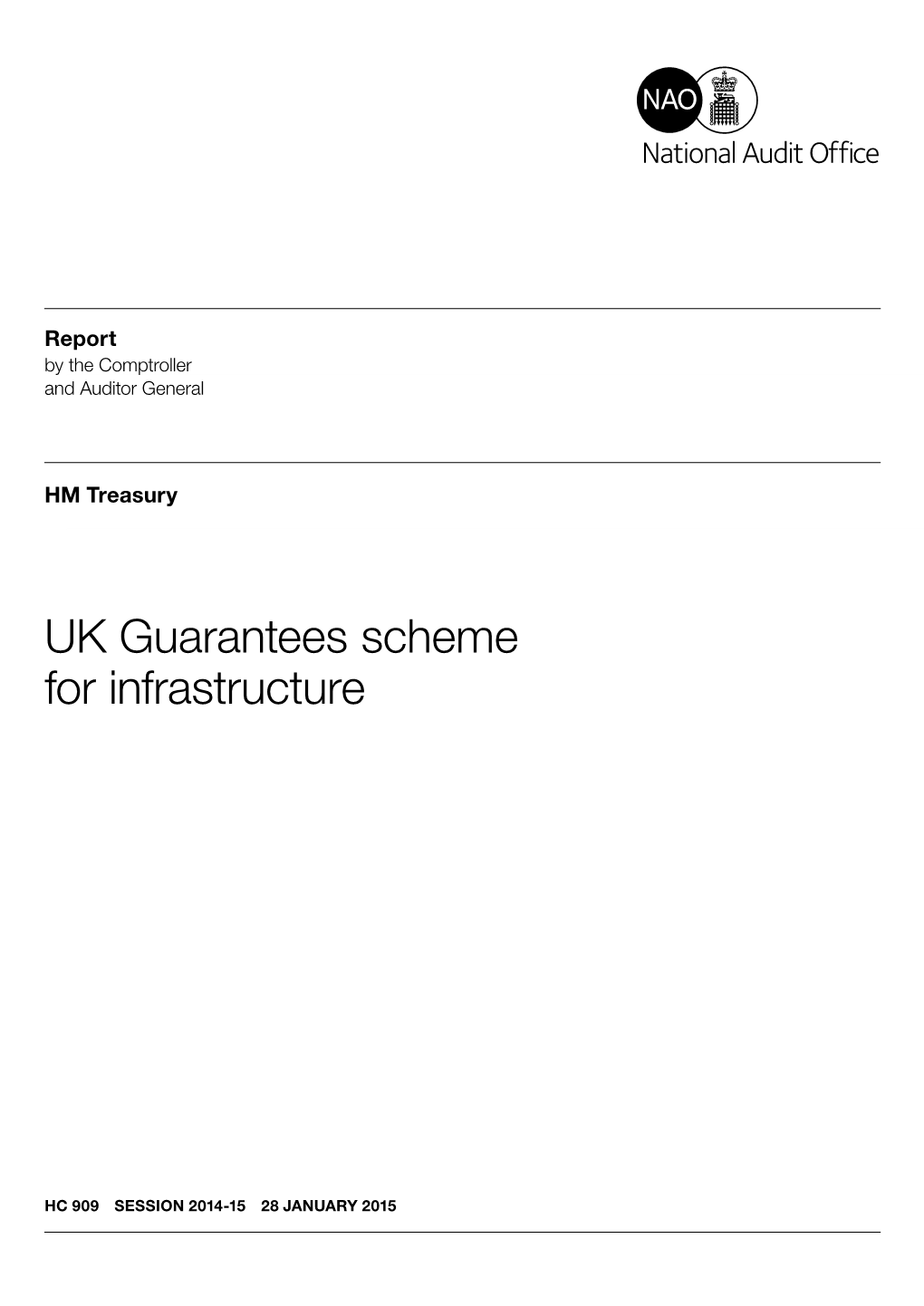 UK Guarantees Scheme for Infrastructure