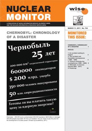Chernobyl: Chronology of a Disaster
