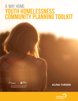 Youth Homelessness Community Planning Toolkit
