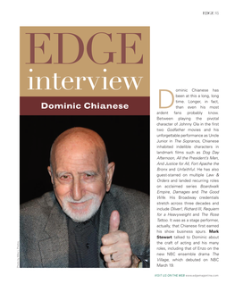 Dominic Chianese Time
