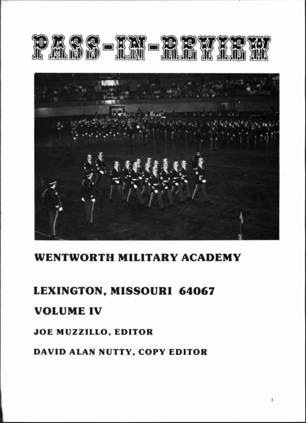 Rotc Wentworth Military Academy Editors