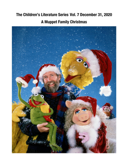 The Children's Literature Series Vol. 7 December 31, 2020 a Muppet