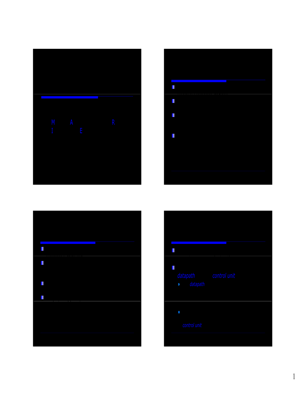 MARIE: an Introduction to a Simple Computer