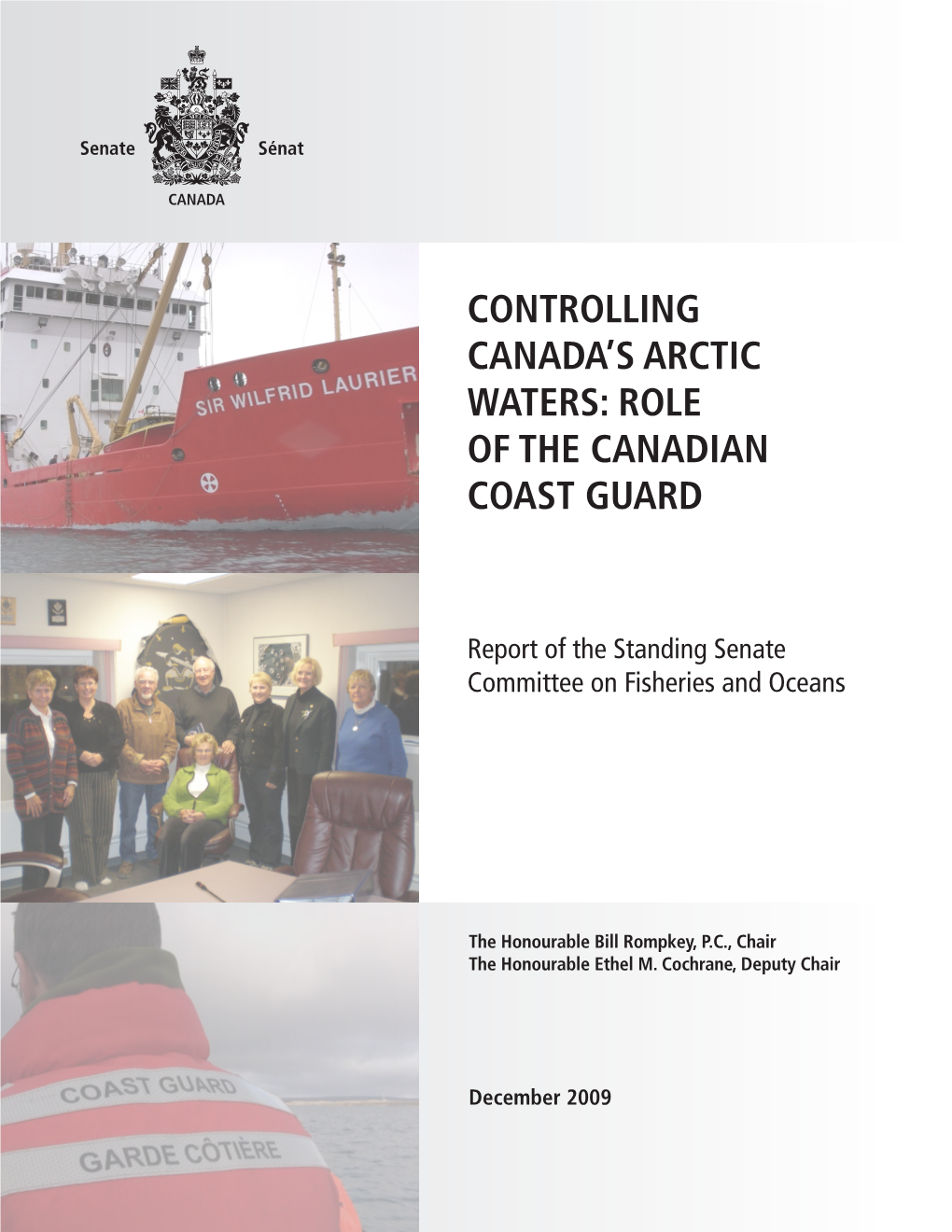 Controlling Canada's Arctic Waters: Role of the Canadian Coast Guard