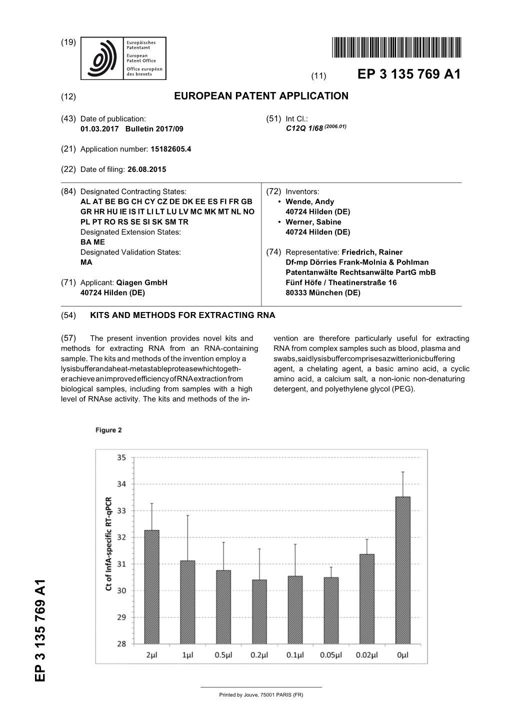 Kits and Methods for Extracting Rna