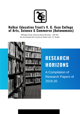Research Horizons E-Publications