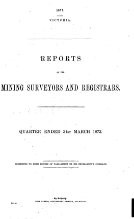 Mining Surveyors and Registrars
