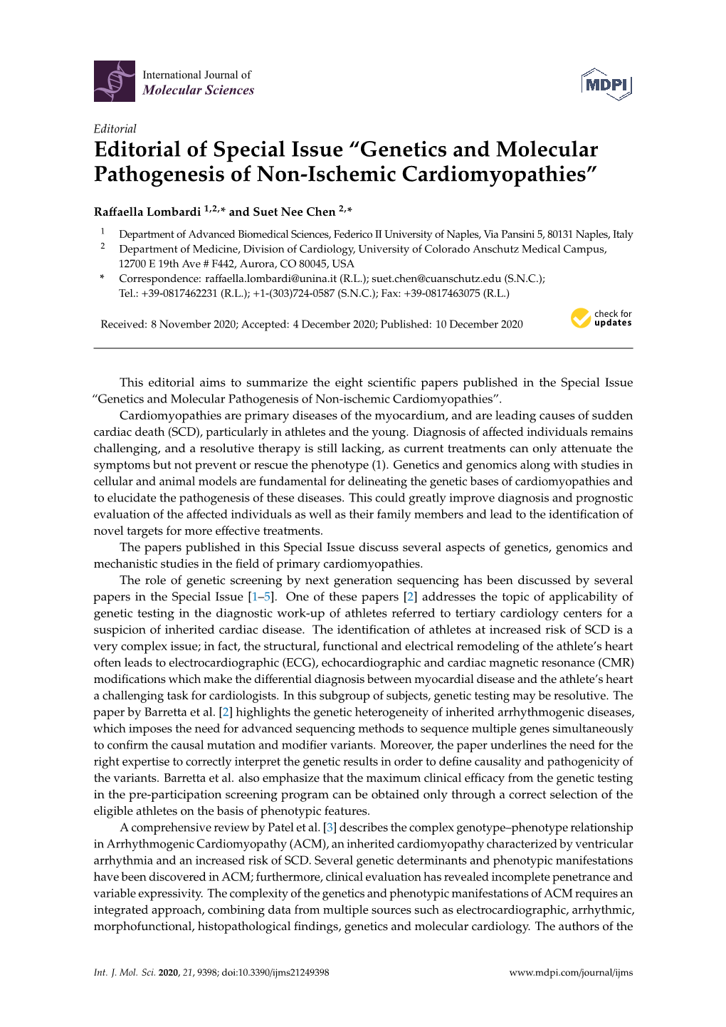 genetics-and-molecular-pathogenesis-of-non-ischemic-cardiomyopathies