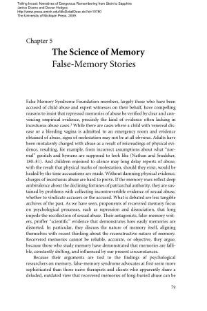 False-Memory Stories